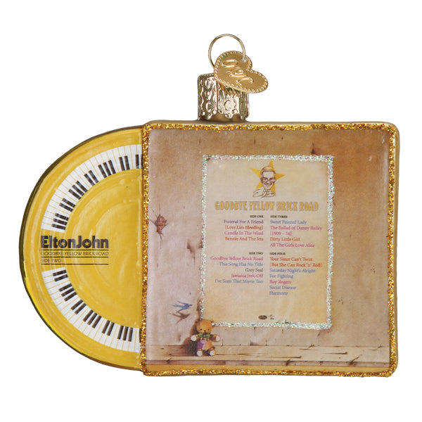 Goodbye Yellow Brick Road Album Ornament - Southlake Paws