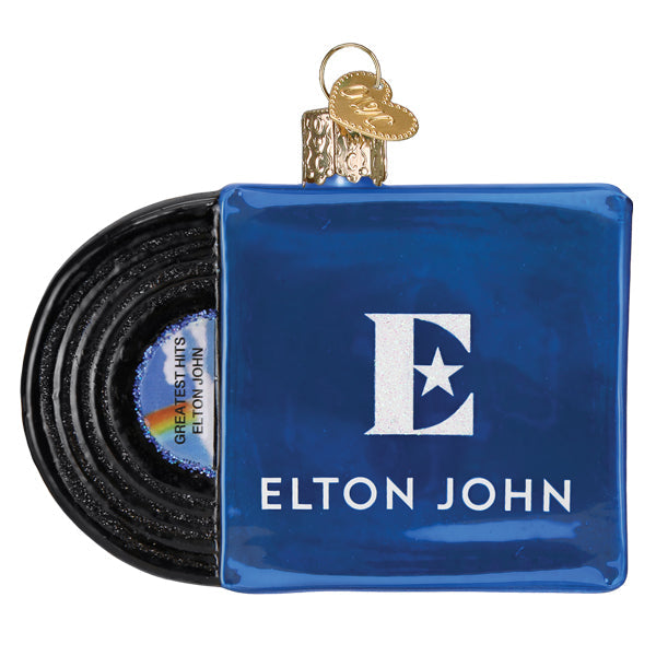 Elton John Greatest Hits Album Ornament - Southlake Paws