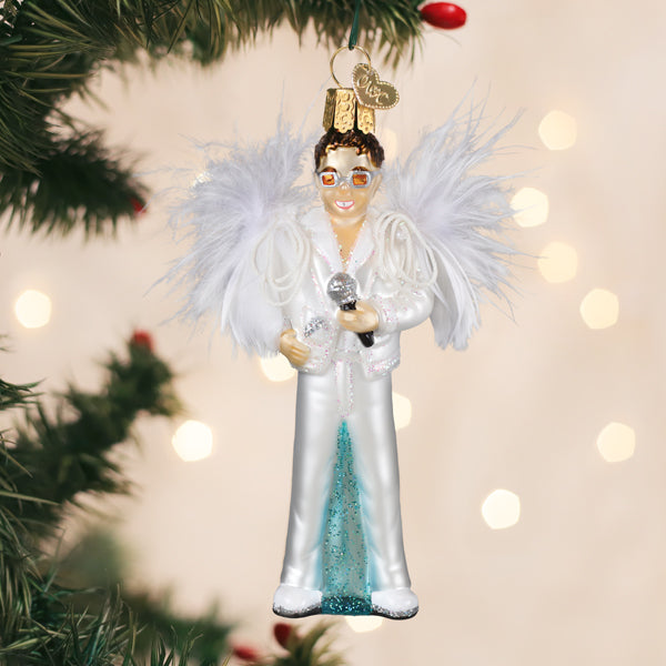 Elton John Ornament - Southlake Paws
