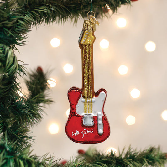 The Rolling Stones Guitar Ornament - Southlake Paws