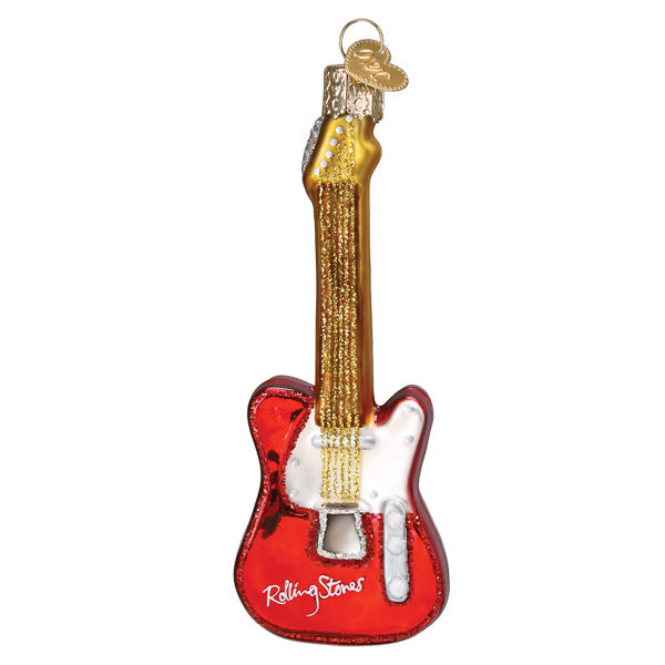 The Rolling Stones Guitar Ornament - Southlake Paws
