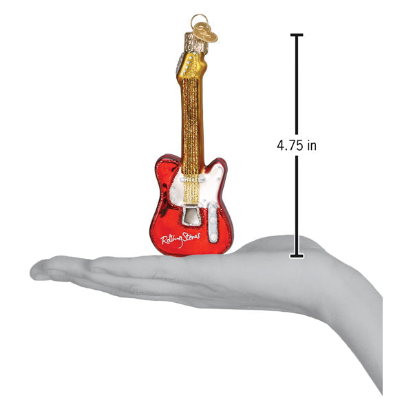 The Rolling Stones Guitar Ornament - Southlake Paws