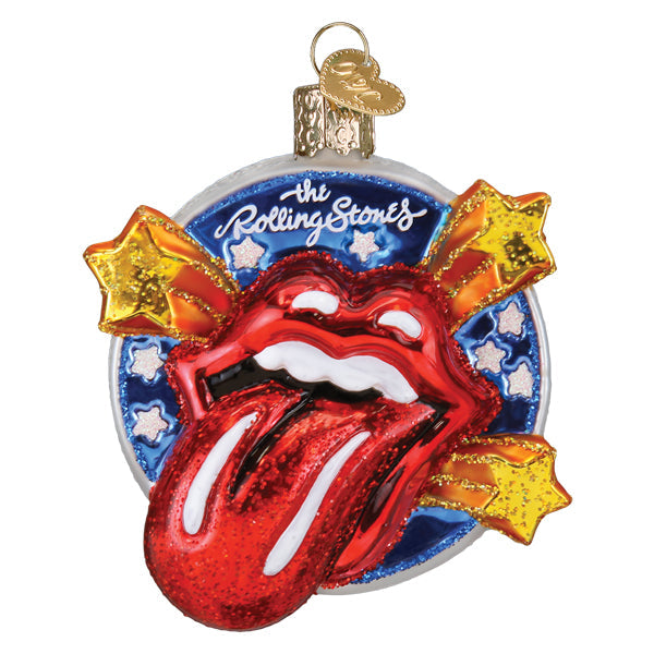 The Rolling Stones Tongue Ornament - Southlake Paws
