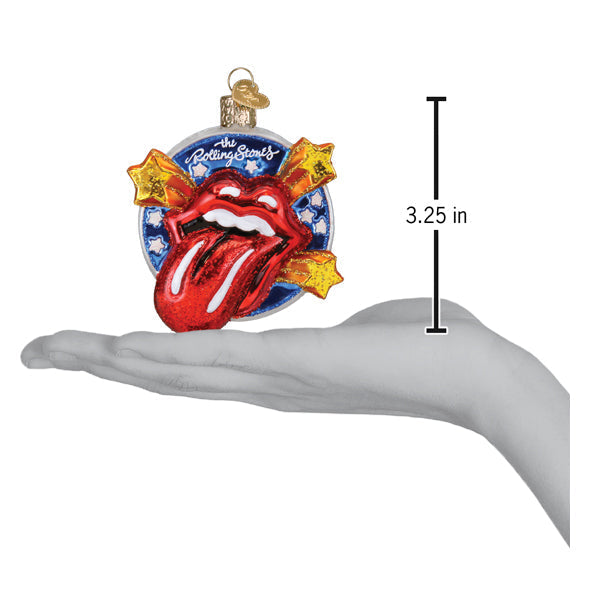 The Rolling Stones Tongue Ornament - Southlake Paws