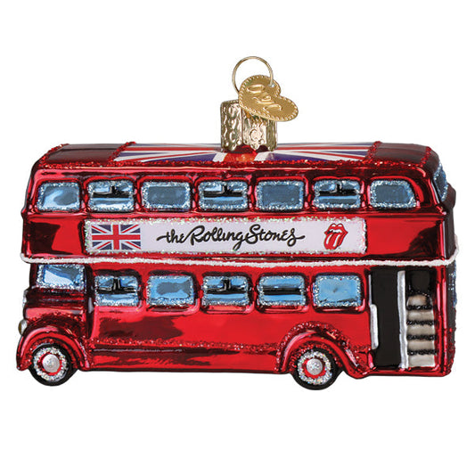The Rolling Stones British Bus Ornament - Southlake Paws