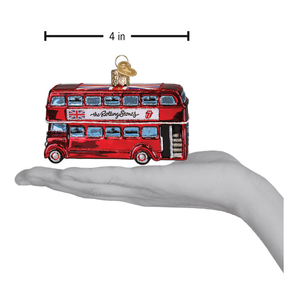 The Rolling Stones British Bus Ornament - Southlake Paws