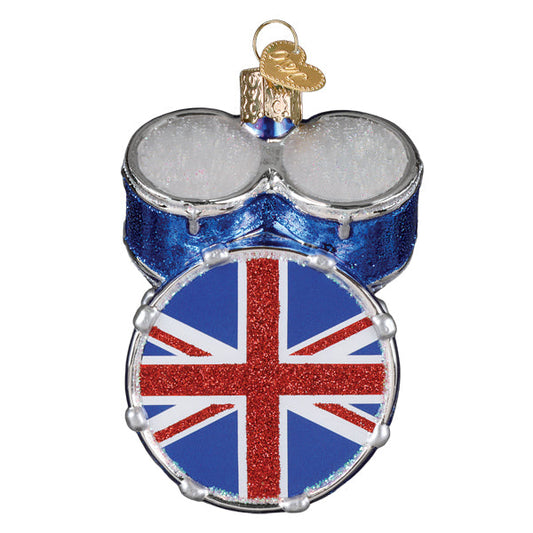 The Who Drum Set Ornament - Southlake Paws