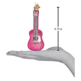 Load image into Gallery viewer, Glittered Glam Guitar Ornament - Southlake Paws
