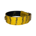 Load image into Gallery viewer, Mustard Yellow & Black Snake Classic Collar
