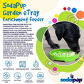 Load image into Gallery viewer, Garden Design eTray - Shallow Slow Feeder Dog Bowl for Enrichment | USA
