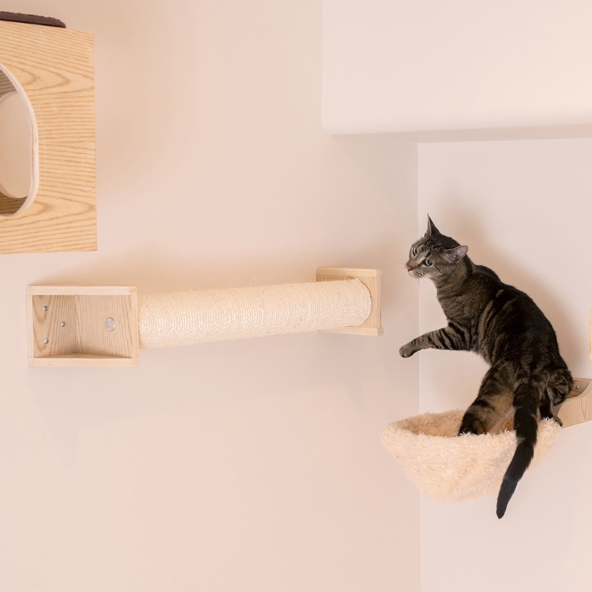 Armarkat Wall Series Cat Scratching Post W1907D - Beige
