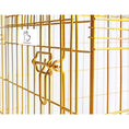 Load image into Gallery viewer, 24-42" Collapsible Copper Gold Dog Crate GLD24-42
