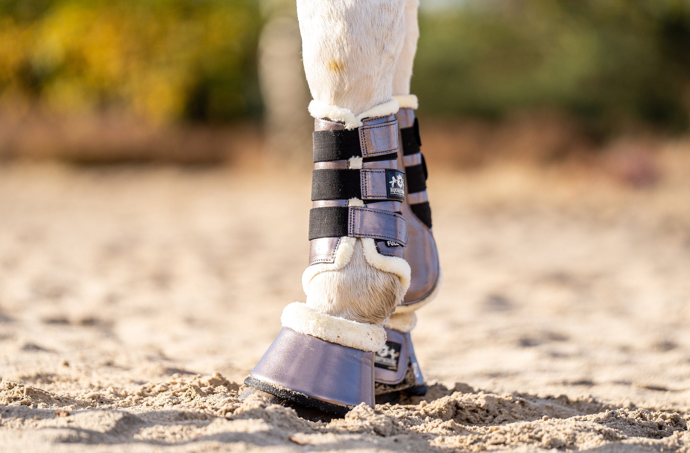 Spaceship Grey Brushing Boots