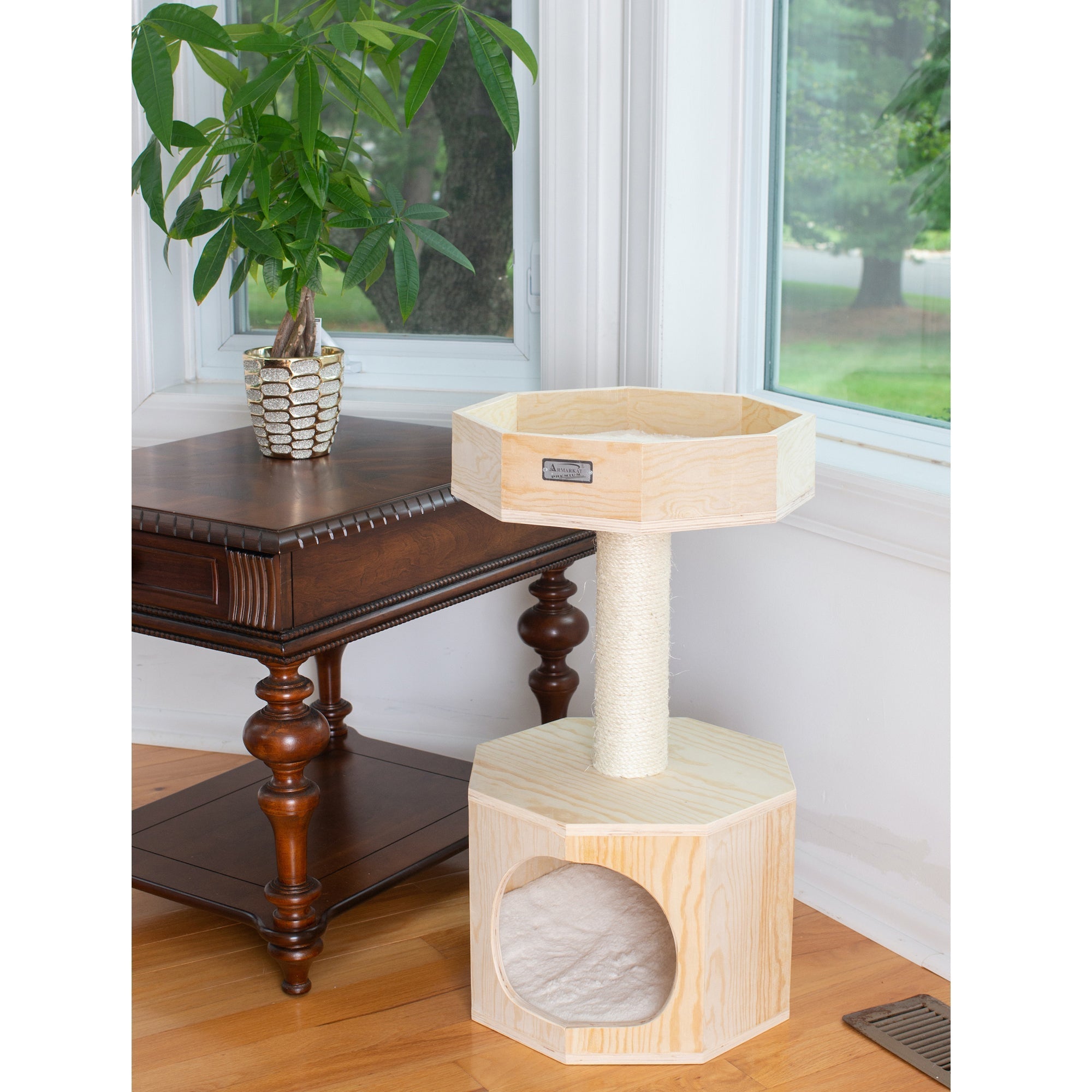 Armarkat Cat Condo - 29-Inch - Beige