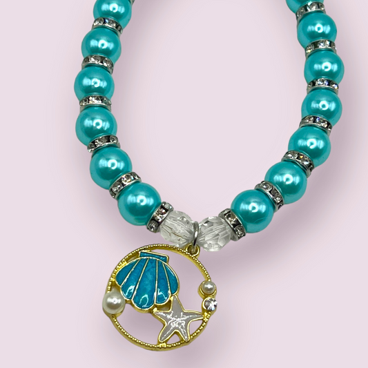Oceanic Pearl Dog Necklace 
