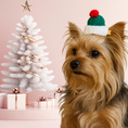 Load image into Gallery viewer, Festive Knit Pom-Pup Barrette
