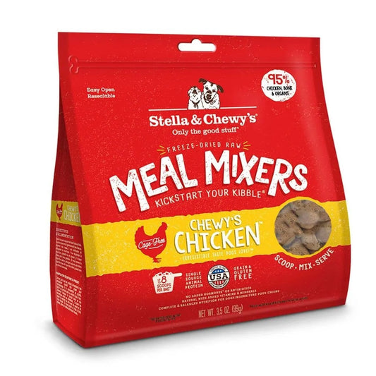 Stella & Chewy's Freeze Dried Meal Mixers Chicken Flavor Dog Food (18oz) 