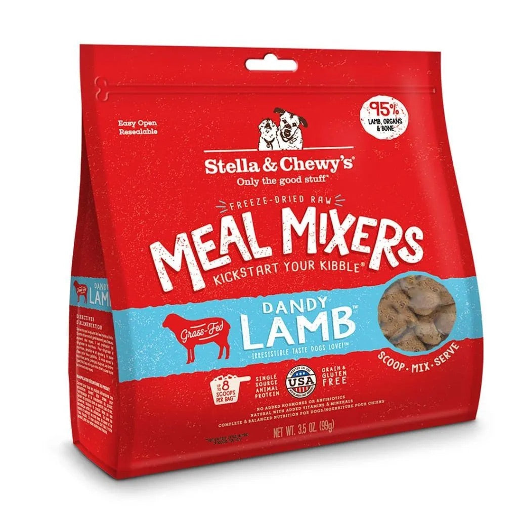 Stella & Chewy's Freeze Dried Meal Mixers Lamb Dog Food (18oz) 