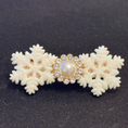 Load image into Gallery viewer, Snowflake Elegance Barrette - image 4
