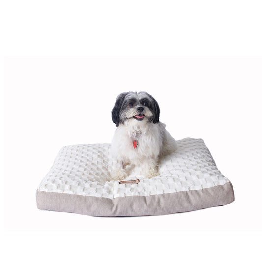 Armarkat Pet Bed Mat M12HMB/MB-M - Beige/White