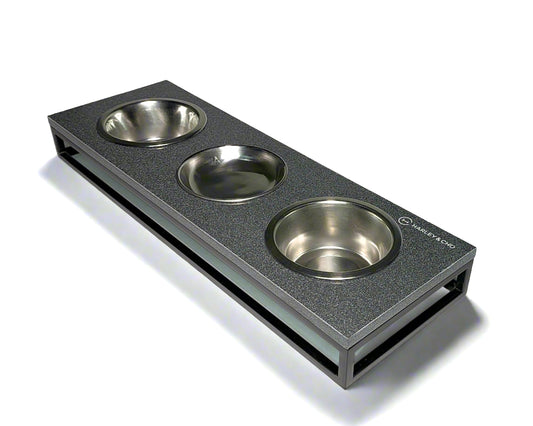 Three Bowls Lunch Bar for Cats - Southlake Paws