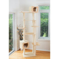 Load image into Gallery viewer, Armarkat Premium Scots Pine 89-Inch Cat Tree Tower With Seven Levels Two Playhouses

