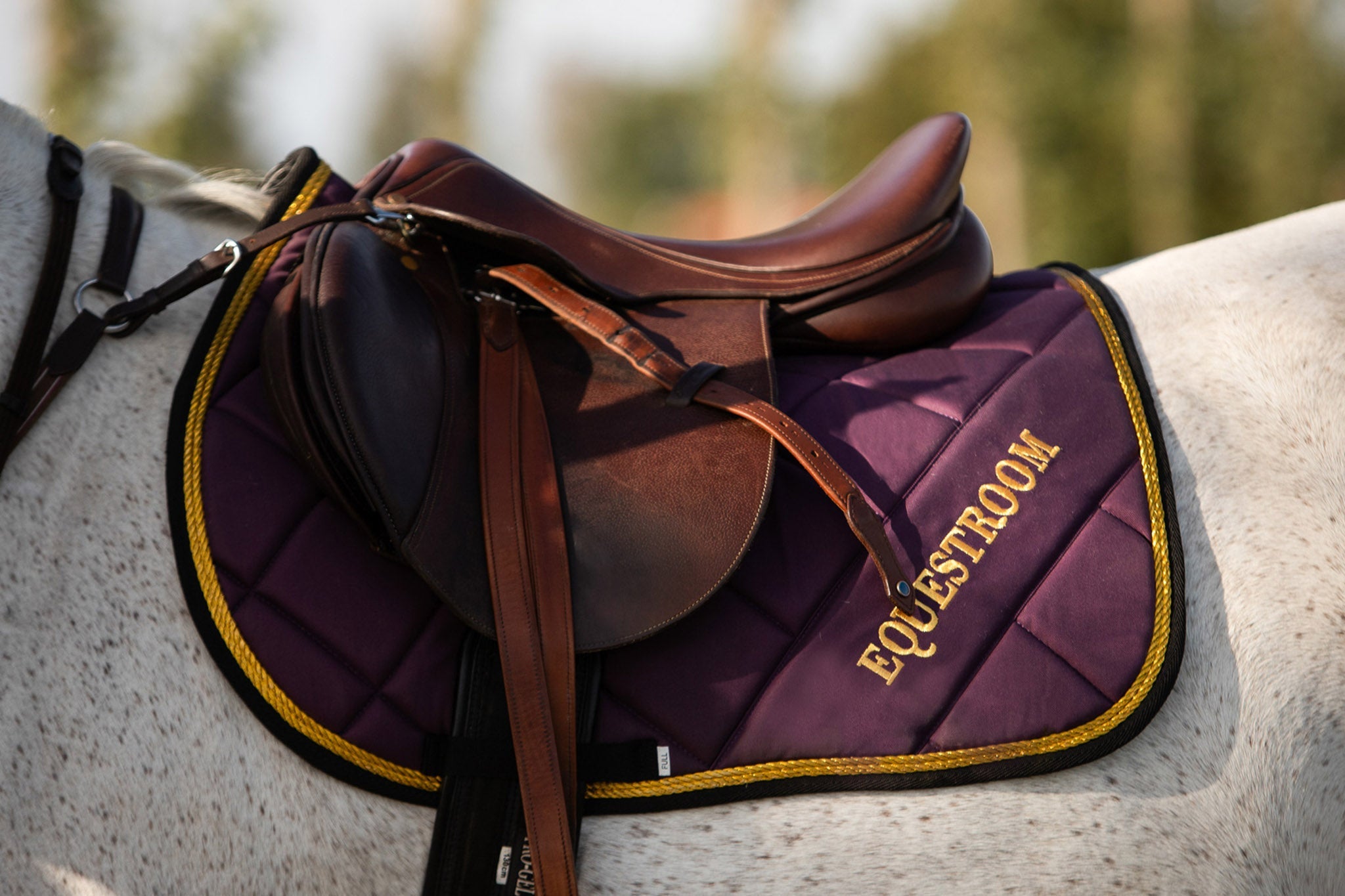 Dark Orchid Saddle Pad