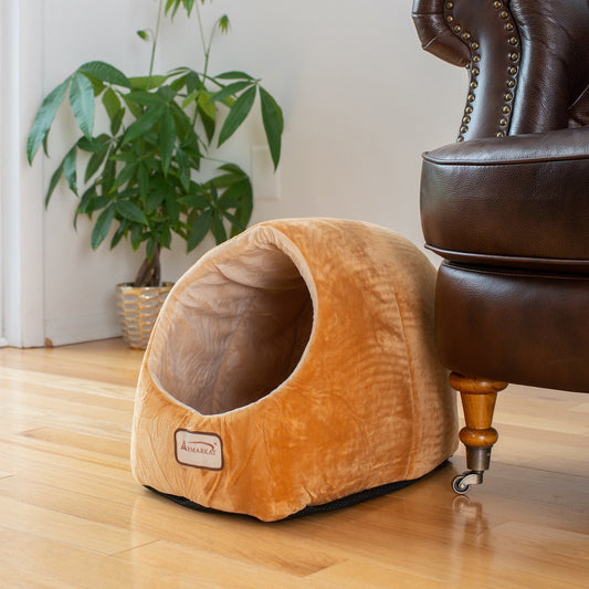 Armarkat Cat Bed C11CZS/MH - Brown/Ivory