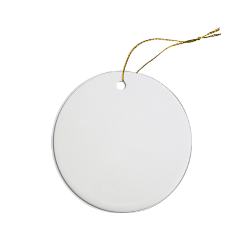 3" Custom Ceramic Ornament 
