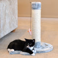 Load image into Gallery viewer, Armarkat Cat Scratching Post - Silver/Gray

