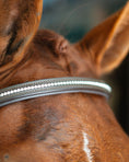 Load image into Gallery viewer, Anatomic Bridle with Crystal Browband
