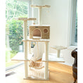 Load image into Gallery viewer, Armarkat 72" Beige Cat Tree With Spacious Condo SratchIng Post A7202
