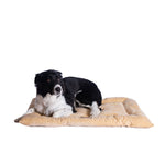 Armarkat M01CMH-L Large Pet Bed Mat  Dog Crate Soft Pad  With Poly Fill Cushion Beige