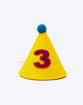 Load image into Gallery viewer, PAWTY HAT - Purple Number
