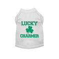 Load image into Gallery viewer, Lucky Charmer St. Patrick's Day Dog Tee 
