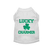 Lucky Charmer St. Patrick's Day Dog Tee 