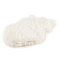 Load image into Gallery viewer, PupRug by Paw.com™ Faux Fur Orthopedic Dog Bed - Curve Polar White
