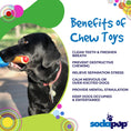Load image into Gallery viewer, Hot Dog Nylon Dog Toy for Aggressive Chewers | USA Made | SodaPup
