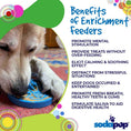 Load image into Gallery viewer, Air Nylon eCoin Lick Mat for Dogs - Durable Enrichment Toy | SodaPup
