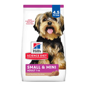 Hill's Science Diet Adult Small & Mini Lamb Meal & Brown Rice Recipe Dry Dog Food Bag (4.5lb) 