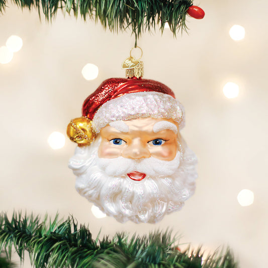 Jingle Bell Santa Ornament - Southlake Paws