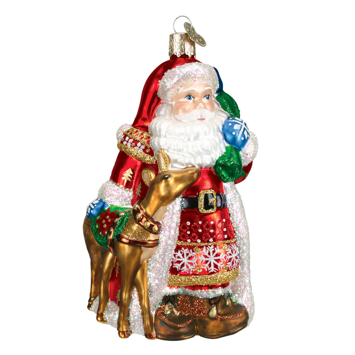 Nordic Santa Ornament - Southlake Paws