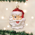Load image into Gallery viewer, Winking Santa Ornament - Southlake Paws
