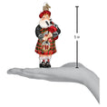 Load image into Gallery viewer, Highland Santa Ornament - Southlake Paws
