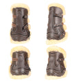 Load image into Gallery viewer, ExionPro Leather Horse Tendon Show Jump Boots - 402
