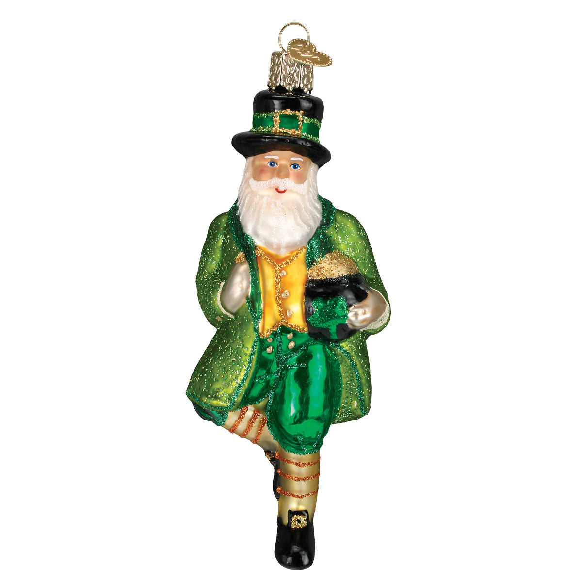 Irish Santa Ornament - Southlake Paws