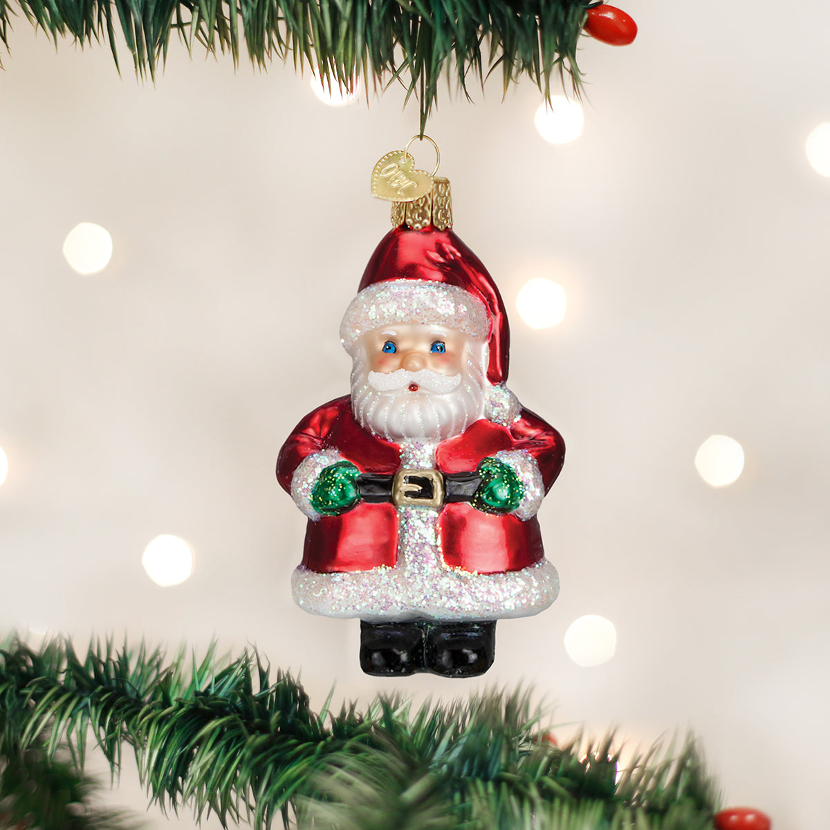 Short Stuff Santa Ornament - Southlake Paws