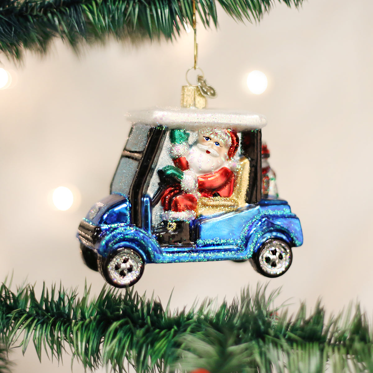 Golf Cart Santa - Southlake Paws