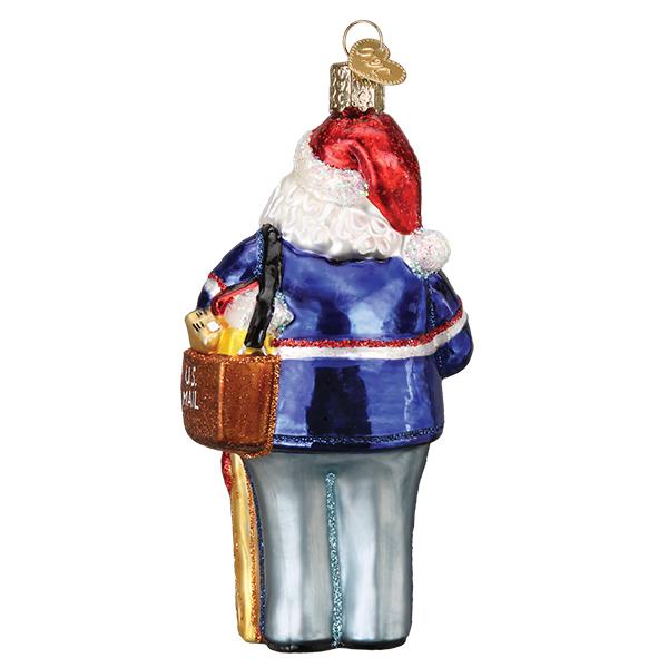 Postman Santa Ornament - Southlake Paws