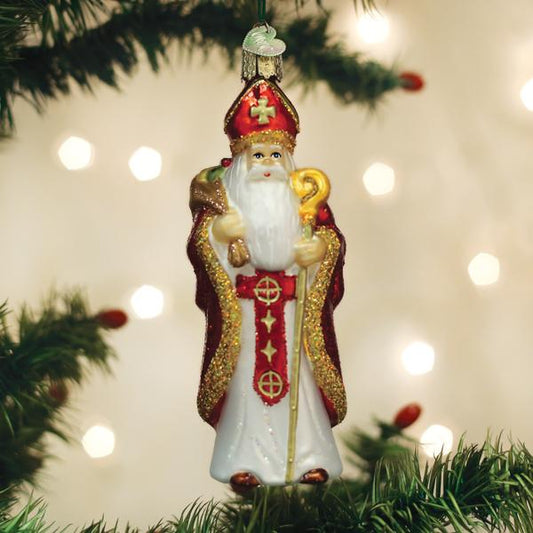 St. Nicholas Ornament - Southlake Paws